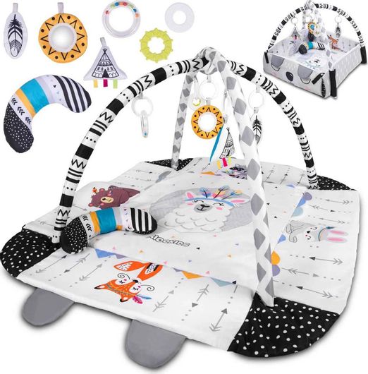 Παιδικό Χαλί Διαδραστικό 100x110cm Ricokids  Λευκό