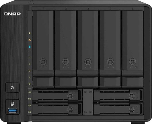NAS Tower QNap TS-932PX-4G με 9 θέσεις για HDD/SSD & 2 θύρες Ethernet