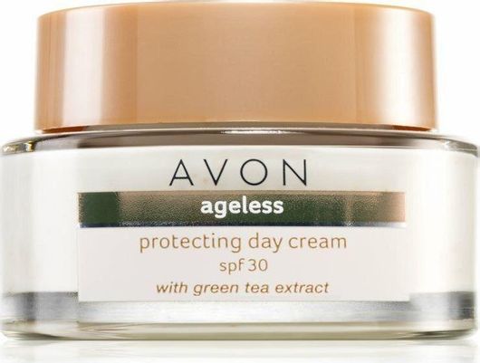 Κρέμα Προσώπου Avon Ageless Protecting  with Green Tea Extract Ημέρας 50ml
