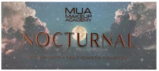 Παλέτα Σκιών MUA Makeup Academy Eyeshadow Pallette Nocturnal 10 Shade 11g