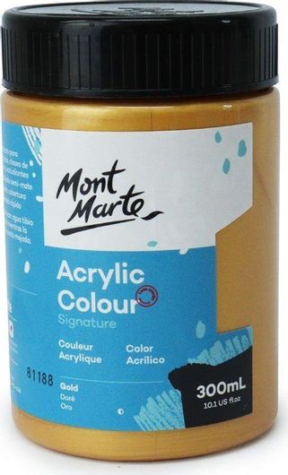 Ακρυλικό Χρώμα Mont Marte 300ml Χρυσό