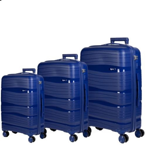 Βαλίτσες Ταξιδίου Σετ Cardinal 2014 Σετ 3τμχ Μεγάλη / Μεσαία / Καμπίνας Σκούρο Μπλε