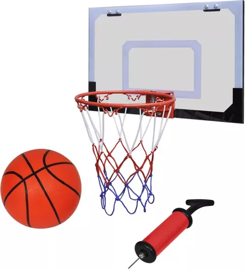 Mini Μπασκέτα vidaXL Δωματίου με Μπάλα