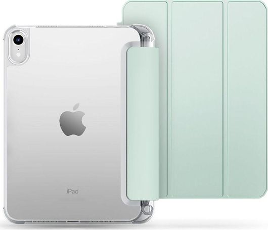 Θήκη Tablet Tech-Protect Flip Cover για Apple iPad Air 4 2020 / Air 5 2022 Πλαστικό Stand / με Υποδοχή Στυλό Matcha Green