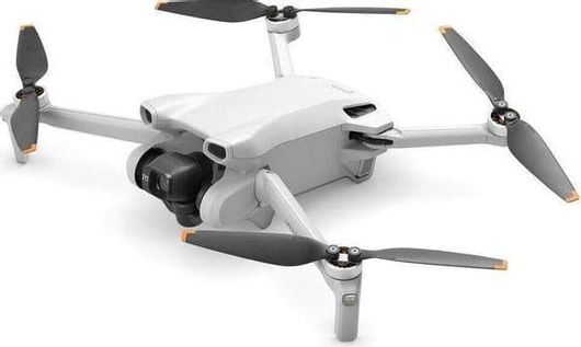 Drone DJI Mini 3 RC-N1 με Κάμερα 4K & Χειριστήριο Συμβατό με Smartphone 5.8 GHz Λευκό