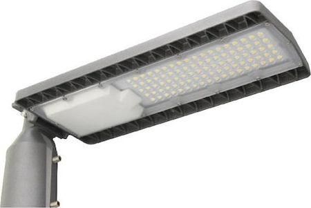 Στεγανό Φωτιστικό Δρόμου Aca Bise BISE12040 με Ενσωματωμένο LED Γκρι