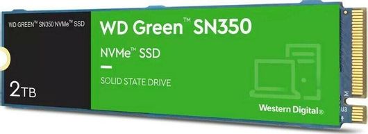 SSD Western Digital Green SN350 2TB M.2 NVMe PCI Express 3.0