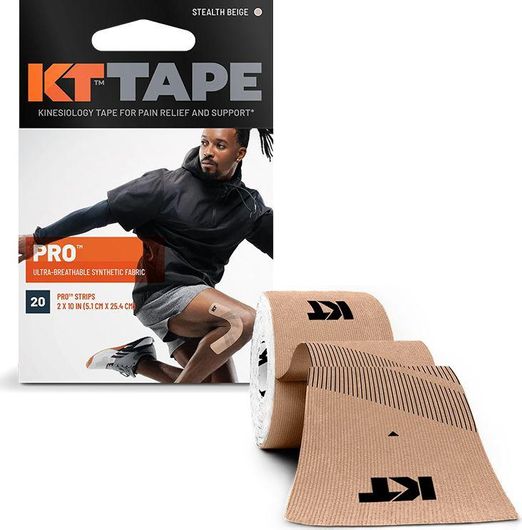 Ταινία Κινησιοθεραπείας KT Tape Pro Precut 25cm x 5m 20τμχ Μπεζ