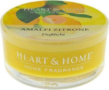 Αρωματικό Κερί Heart & Home Σόγιας σε Βάζο Μανταρίνι 38gr