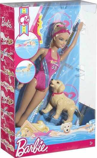 Κούκλα Barbie Mattel I Can Be Swim Champion για 3+ Ετών
