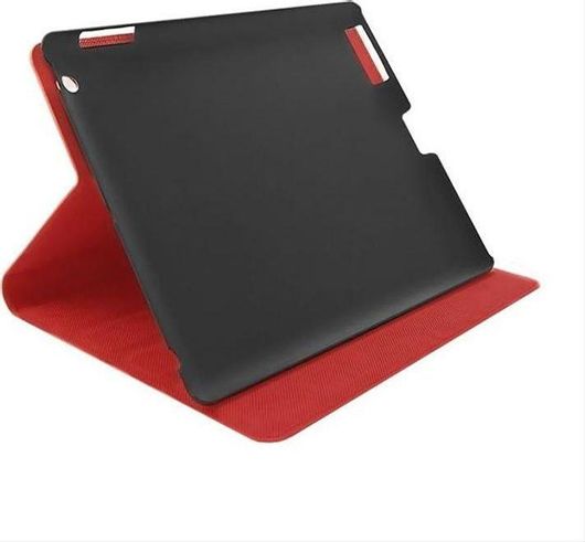 Qoltec Flip Cover Δερματίνης Κόκκινο