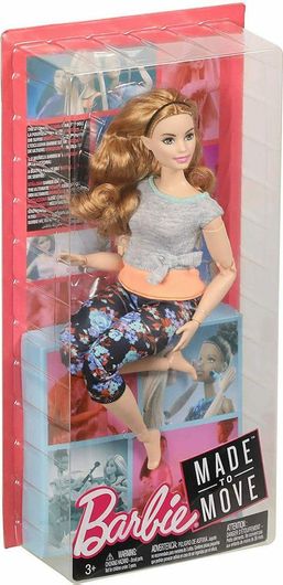 Κούκλα Barbie Mattel Αμέτρητες Κινήσεις για 3+ Ετών
