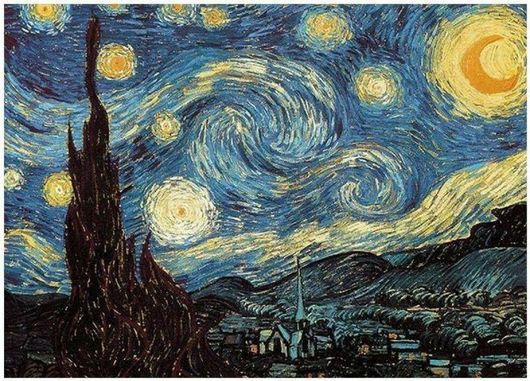Puzzle Starry Night 2D 1000 Κομμάτια