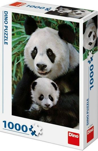 Puzzle Οικογένεια Πάντα 2D 1000 Κομμάτια