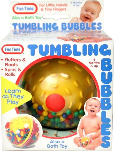 Βρεφικό Παιχνίδι Μπάνιου Fun Time Tumbling Bubbles για 6+ Μηνών