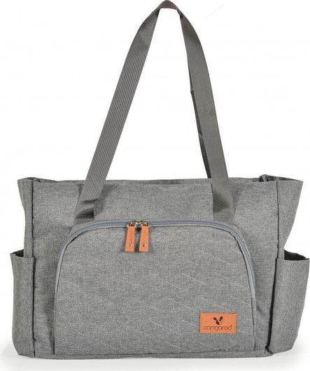 Τσάντα Αλλαξιέρα Ώμου / Χειρός Cangaroo Keily 44x13x29cm Γκρι