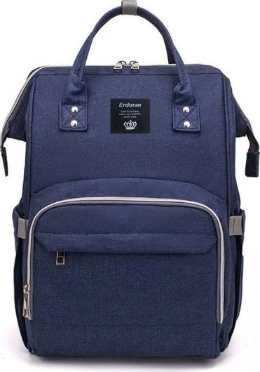 Τσάντα Αλλαξιέρα Πλάτης Erdoran 27x18x40cm Μπλε