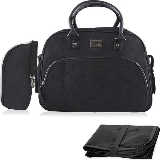 Τσάντα Αλλαξιέρα Ώμου / Χειρός Lorelli 55x18x43cm Μαύρο