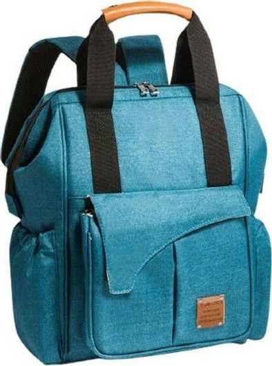 Τσάντα Αλλαξιέρα Πλάτης Machine Bird 40x40cm Πετρόλ