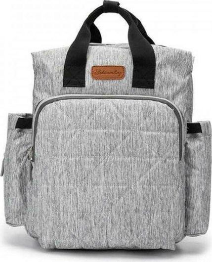 Τσάντα Αλλαξιέρα Πλάτης Ankommling με Θύρα USB 29x36cm Γκρι