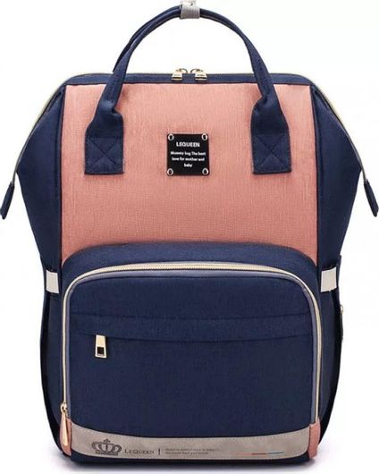 Τσάντα Αλλαξιέρα Πλάτης Lequeen 30x22x39cm Πολύχρωμο