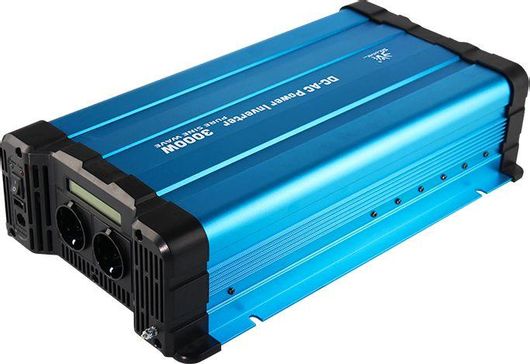 Μετατροπέας Inverter Καθαρού Ημιτόνου Solarvertech FS3000D 3000W 12V DC σε 220V AC