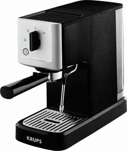 Μηχανή Espresso Krups 1460W Πίεσης 15bar Ασημί