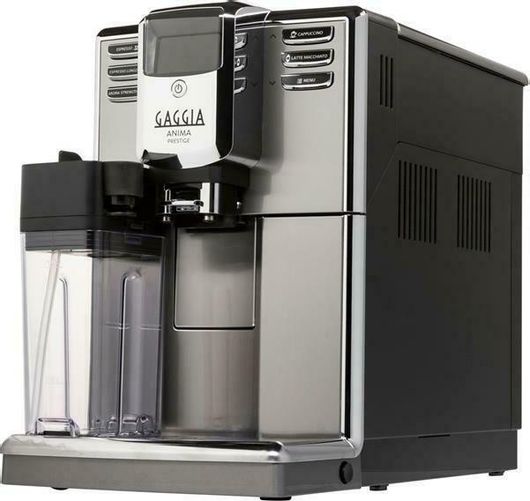 Gaggia Anima Prestige Αυτόματη Μηχανή Espresso 1850W Πίεσης 15bar για Cappuccino με Μύλο Άλεσης Ασημί