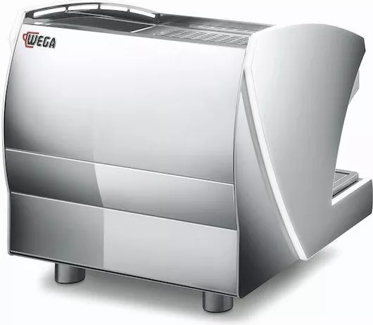 Επαγγελματική Μηχανή Espresso Wega Polaris Comp EVD/2 & SPIW με 2 Group 76x57x52cm Chrome