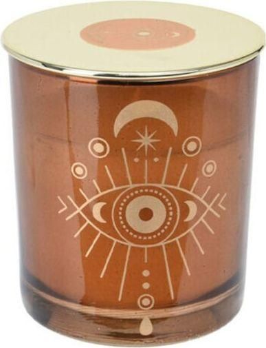 Αρωματικό Κερί Jk Home Deco Sexy Black Tea σε Γυάλινο Ποτηράκι 9x10cm