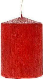 Διακοσμητικό Κερί Iliadis Ρόλεϊ Έλξη Κόκκινο 7x10cm