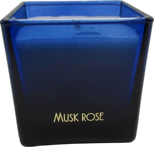 Αρωματικό Κερί Musk Rose Παραφίνης σε Γυάλινο Ποτήρι 200gr