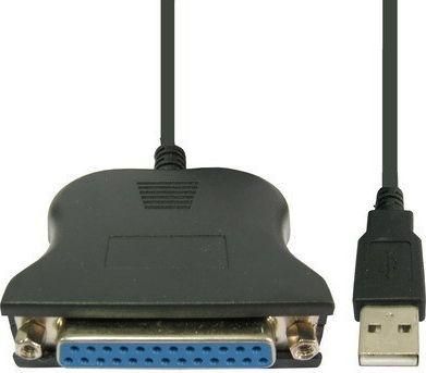 Καλώδιο USB-A σε RS232 25-pin female 1m