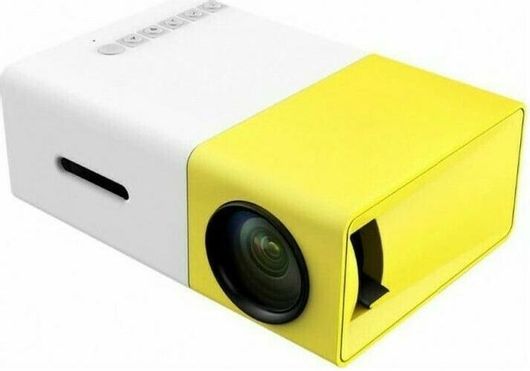 Mini Projector YG-300 Λάμπας LED Κίτρινο