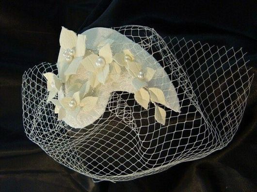 Νυφική Κουάφ Βέλο Κ216 με Λουλούδια