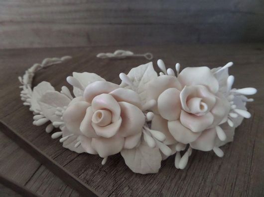 Νυφική Κουάφ Στεφανάκι Κ580με Λουλούδια