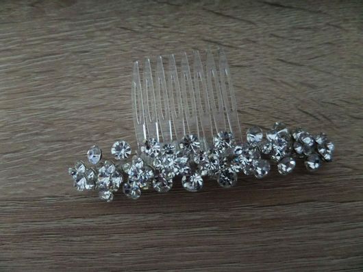 Νυφική Κουάφ Χτενάκι Κ559 Χειροποίητη με Στρας