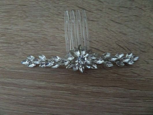 Νυφική Κουάφ Χτενάκι Κ561 με Στρας