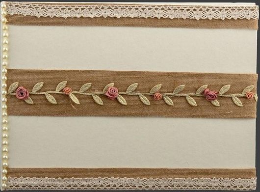 Βιβλίο Ευχών Γάμου La Vista 27.5x20.5cm Καφέ