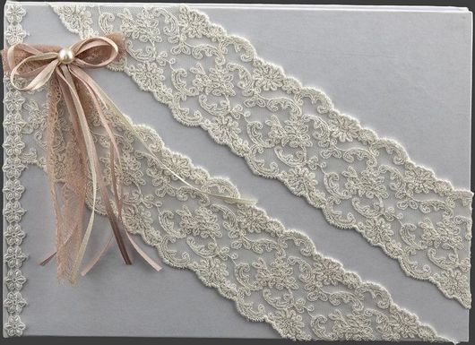 Βιβλίο Ευχών Γάμου 27.5x20.5cm Λευκό