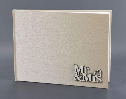Βιβλίο Ευχών Γάμου Nuova Vita 27x20cm Χρυσό
