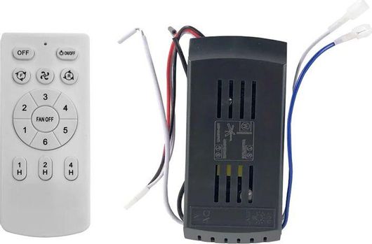 Χειριστήριο Powertech για Ανεμιστήρα Οροφής HLL-0112 Λευκό