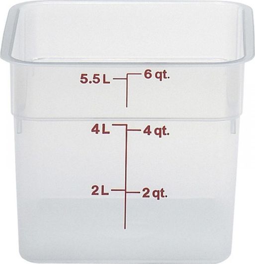 Δοχείο Αποθήκευσης Τροφίμων Cambro Camsquare 92.00705 PP 5.7lt