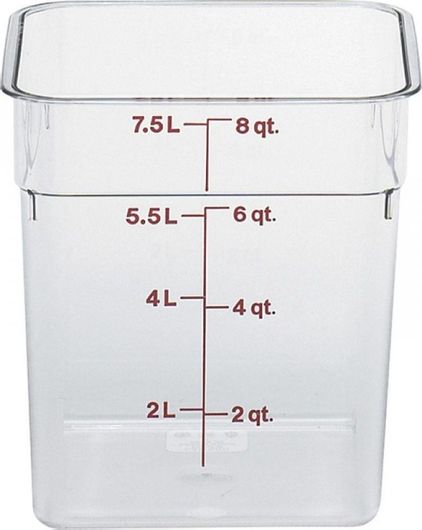 Δοχείο Αποθήκευσης Τροφίμων Cambro Camsquare 92.00717 PC 7.6lt