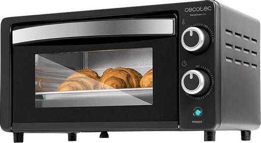 Ηλεκτρικό Φουρνάκι Cecotec Bake & Toast 1090 CEC-03816 1000W Μαύρο