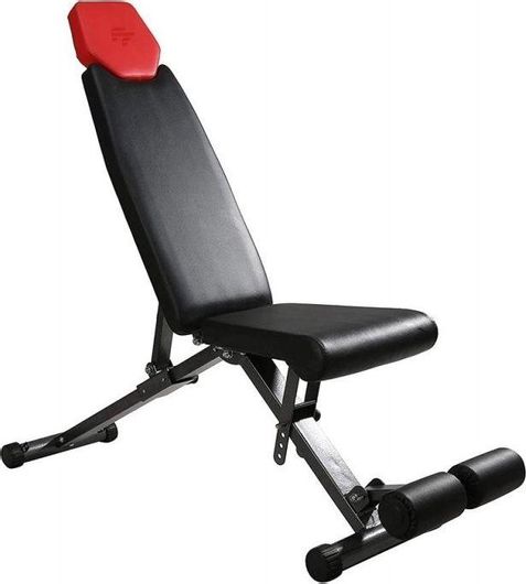 Πάγκος Ασκήσεων COOWOO CO-03338 Αναδιπλούμενος Ρυθμιζόμενος Μαύρο