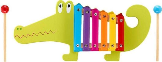 Ξυλόφωνο Orange Tree Toys OTT14307 Ξύλινο Κροκόδειλος για 1+ Ετών