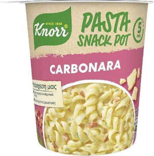 Έτοιμα Γεύματα Knorr Snack Pot Carbonara 55gr