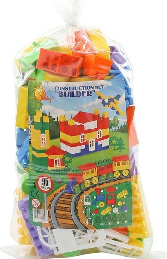 Τουβλάκια Polesie Builder Construction Set για 3+ Ετών 95τμχ