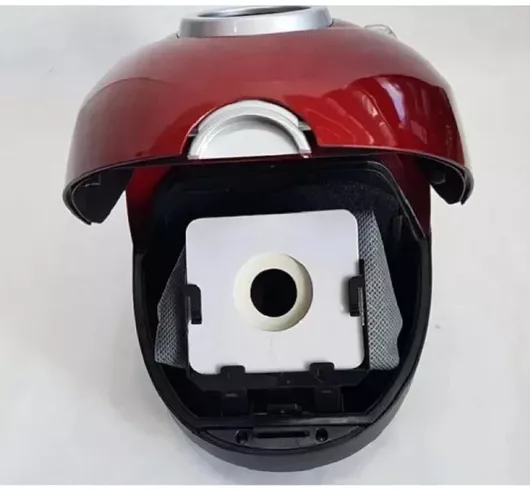 Ηλεκτρική Σκούπα Raf R-8661 1200W με Σακούλα 2lt Κόκκινο